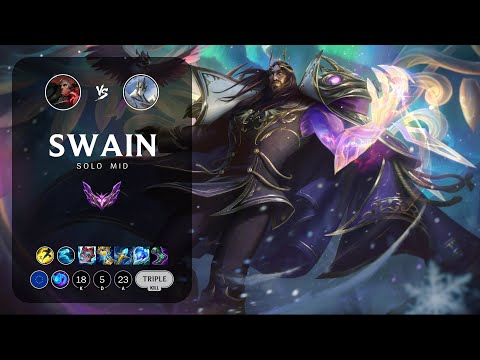Swain Mid vs Galio - EUW Master Patch 13.24