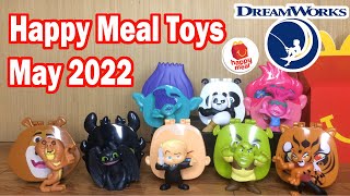 McDo May 2022 Happy Meal DreamWorks Unboxing