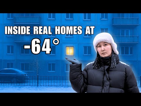 How We Live in the World's Coldest City - Typical Apartment Tour Yakutsk, SIBERIA (-64°C | -83°F)