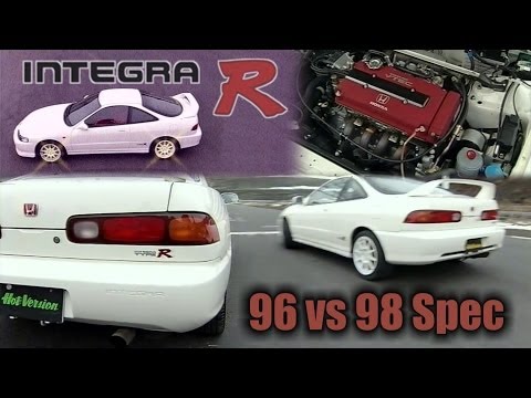 [ENG CC] Integra Type R DC2 96 vs. 98 spec battle and comparison HV31