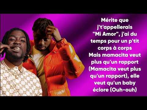 Gazo & Tiakola - MAMI WATA (Paroles/Lyrics) | LA MÉLO EST GANGX