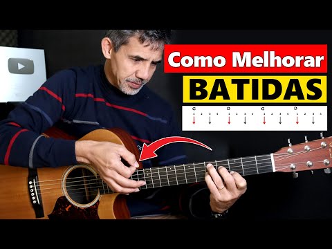How to improve your guitar strumming - Full Lesson - Prof. Sidimar Antunes 🎸