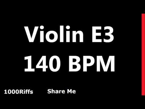 Violin Metronome E3 : 140 BPM