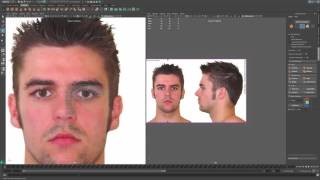 3D Modeling Head From Reference Maya 2016.