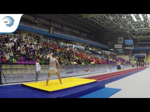 Dzmitry NAVASELAU (BLR) - 2016 Tumbling junior Europeans, final