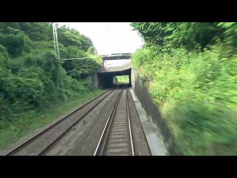 Train cab ride; Hamm (Westf.) Rbf-Lehrte West (20240804)