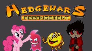 A Hedgewars Arrangement Gameplay With Pinkie Pie, Damian (From 53xy83457), Pac-Man and Blinky