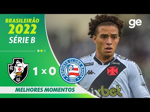 Gols e lances de Vasco da Gama x Bahia