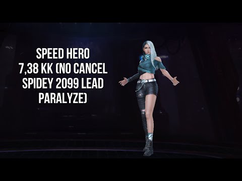 Luna Speed Hero (No cancel Spidey 2099 Lead) ABX 7,38KK Paralyze Season/ Marvel Future Fight