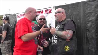 The King Is Blind interview with Totalrock @Bloodstock 2014