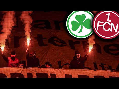 Das 270. Frankenderby: Pyroshows, Choreos & Marsch! (Fürth - Nürnberg 1:0)