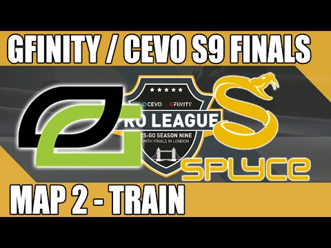 OpTic Gaming vs Splyce | Map 2 (Train) Gfinity/CEVO Season 9 Finals in London (29.04.2016)