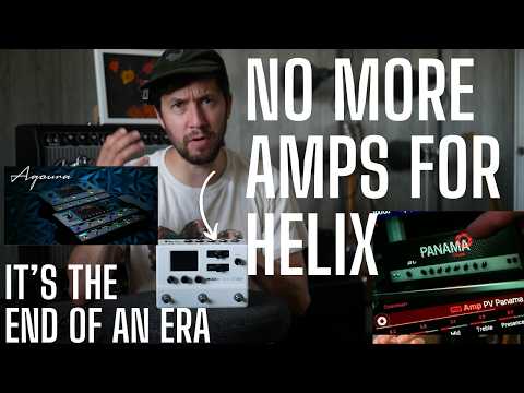 THAT'S IT - No More NEW AMPS for HELIX? What Helix and HX Stomp Owners Should Know STADIUM NEWS