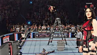 WWE2K25 | Stephanie Vaquer vs. Alexa Bliss FULL ENTRANCE | FINISHER | GAMEPLAY #stephanievaquer 
