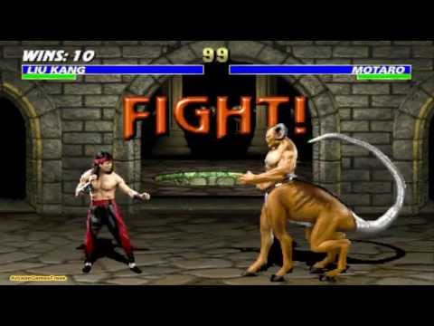 Mortal Kombat 3 Liu Kang Gameplay Playthrough