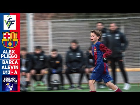 Alex Pliego Barca Alevin U12 A [2⚽+2🅰️] | Copa Vila Corbera
