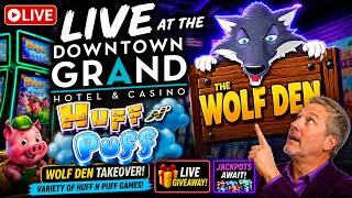 🔴 ALL HUFF N' PUFF in the Wolf Den! LAS VEGAS at the DOWNTOWN GRAND!