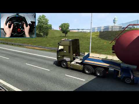 Euro Truck Simulator 2 - Heat Exchanger [Special Transport DLC] | Logitech G29 POV Drive Gaming