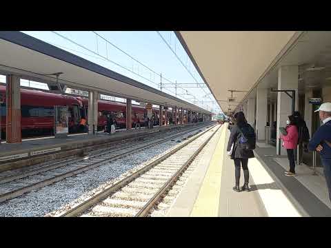 Regionale Veloce Trenord E464 in ingresso a Brescia dir. Verona 7.04.2022