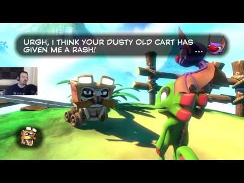 Yooka-Laylee playthrough pt13 - Minecart Madness/Hidden Upgrade!