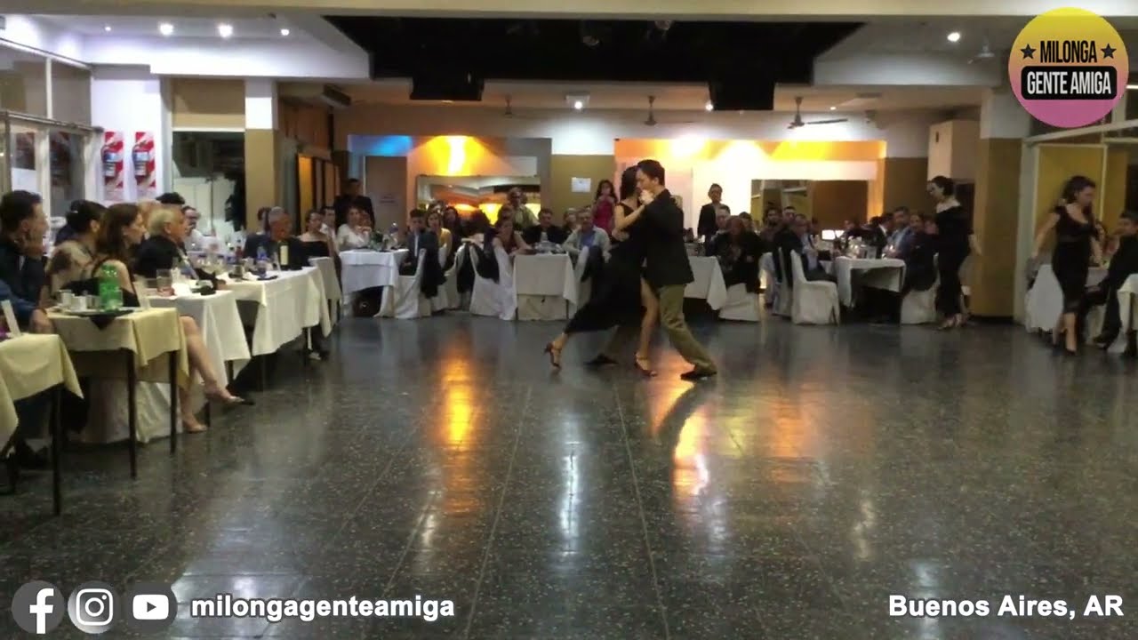 Natacha Poberaj y Vladimir Khorev  - Milonga Gente Amiga 2022 - (1/3)