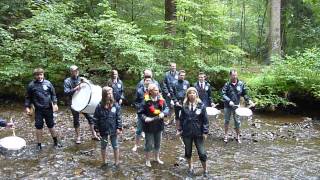 preview picture of video 'Cold Water Challenge 2014 - Spielmannszug Meschede'