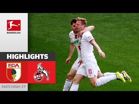 Resumen de FC Augsburg vs Köln Matchday 27