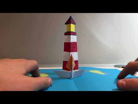 Lighthouse Pop Up Book