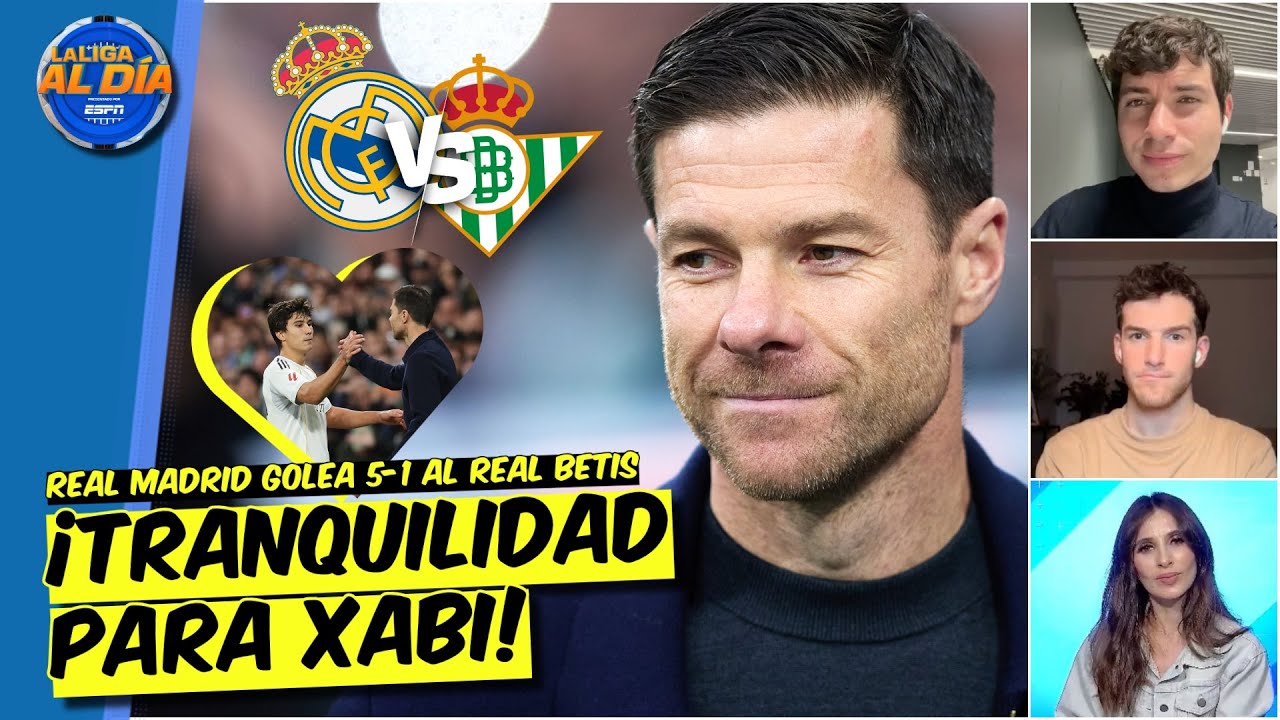 XABI ALONSO con balón de OXÍGENO gracias a Hat Trick de GONZALO García | La Liga al Día