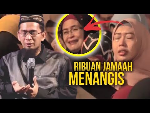 <p>Inilah momen paling mengharukan dan membuat ribuan jamaah menangis.<br />
Simak Kisah Imam Bukhari Buat Ribuan Jamaah Menangis. PECAH😠- Ustadz Adi Hidayat LC MA</p>
<p>--------------------------------------------------</p>
<p>Video Lainnya:</p>
<p>Dibalik Kitab Taurat Kaum Yahudi: youtu.be/bIg_fQVwcBM</p>
<p>Inilah Makna Ramadhan: youtu.be/FW1H6KArFBo</p>
<p>Pengertian dan Cara Silaturrahmi yang Benar: youtu.be/RaJ1WVQfO4A</p>
<p>Asal-usul Shalat Tarawih Jadi 20 RAKAAT: youtu.be/5tKVdoFiLGU</p>
<p>Anak Ini dapat 33 JUTA dari UAH: youtu.be/wyLJ_4QAmac</p>
<p>--------------------------------------------------</p>
<p>Instagram: instagram.com/audiodakwah_id<br />
Twitter: twitter.com/audio_dakwah<br />
Telegram Grup: t.me/audiodakwahGrup<br />
Facebook: facebook.com/audiodakwah.id/</p>
<p>--------------------------------------------------</p>
<p>✔ Management Akhyar.Tv membuka peluang jariah untuk operasional broadcasting dan equipment Akhyar.Tv melalui Bank Mandiri No. Rek 167-000-223-0273 a.n Henny Haryanti Lubis.</p>
<p>✔ Management Quantum Akhyar Institute mengajak anda untuk berpartisipasi aktif dalam pengembangan dakwah dengan Waqaf Buku dan media dakwah lainnya, serta kegiatan dakwah pembinaan ummat melalui Bank Syariah Mandiri No. Rek 7088490228 a.n Ibrohim Hanif</p>
<p>--------------------------------------------------</p>
<p>Channel YouTUBE