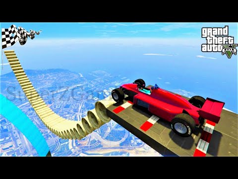 Hardest F1 CAR Parkour 100.000% Chappri Players Cannot Win in GTA 5!