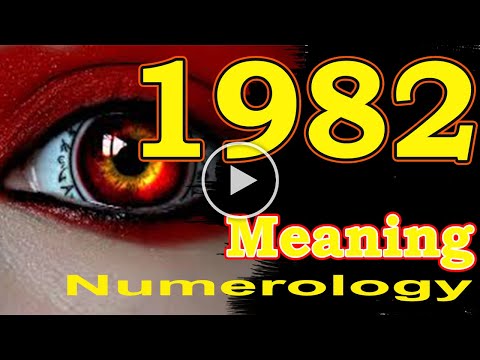 🔴 Angel Number Meanings 1982 ✅ Seeing 1982 ✅ Numerology Box