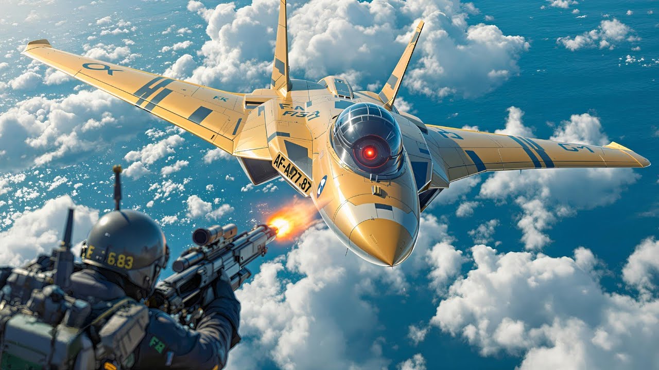 MILITARES DESENVOLVERAM UM SUPER CAÇA CONTROLADO POR IA, MAS LOGO DESCOBRIRAM QUE FOI UM GRANDE ERRO