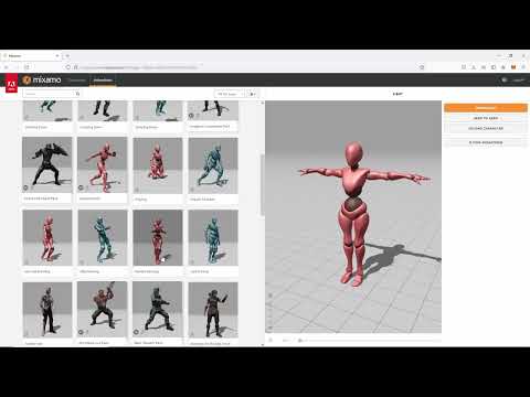Character Creator 4 - Convert Mixamo Animation in CC4!