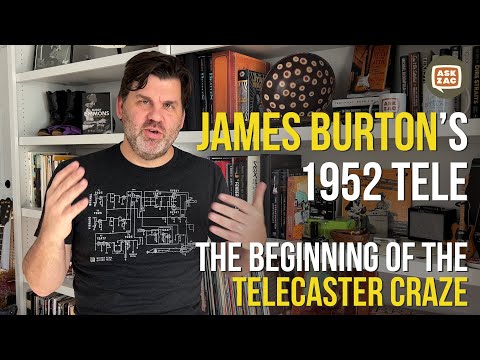 James Burton's 1952 Tele - The Beginning of the Telecaster Craze - Ask Zac 143
