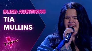 The Blind Auditions: Tia Mullins sings We Don&#39;t Have to Take our Clothes Off by Ella Eyre