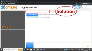 [100% Fix] Omegle “Camera blocked. Please enable it and try again.”