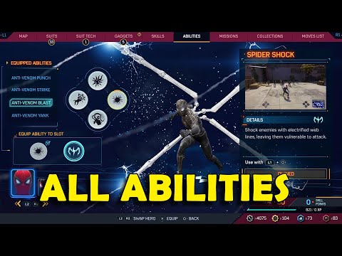 Marvel's Spider-Man 2 - All Abilities Gameplay Showcase