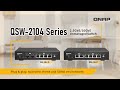QNAP Switch QSW-2104-2T 6 Port