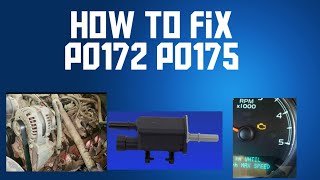 How to fix P0172, P0175 | Fuel Trim Rich Problems | CEL, Harsh Shift and Fuel Consumption !!