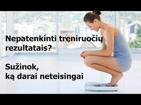 svorio netekimas sumažino apetito nuovargį