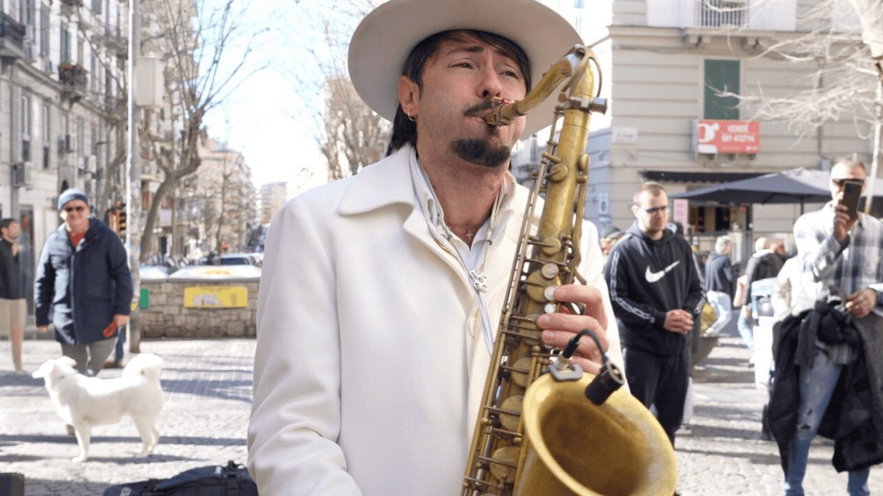 GOLDEN - K-Pop Demon Hunters | on Sax In Public 🎷