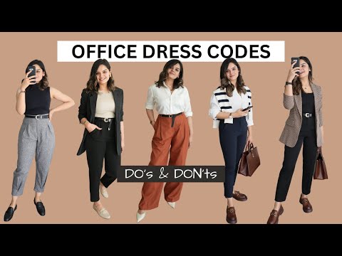 Business Casual vs. Smart Casual?? Office Dress Codes...