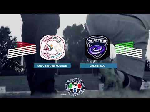 LEGACALCIO8 STAGIONE 21/22 SERIE B: DOPO LAVORO ATAC COTRAL - GALACTICOS