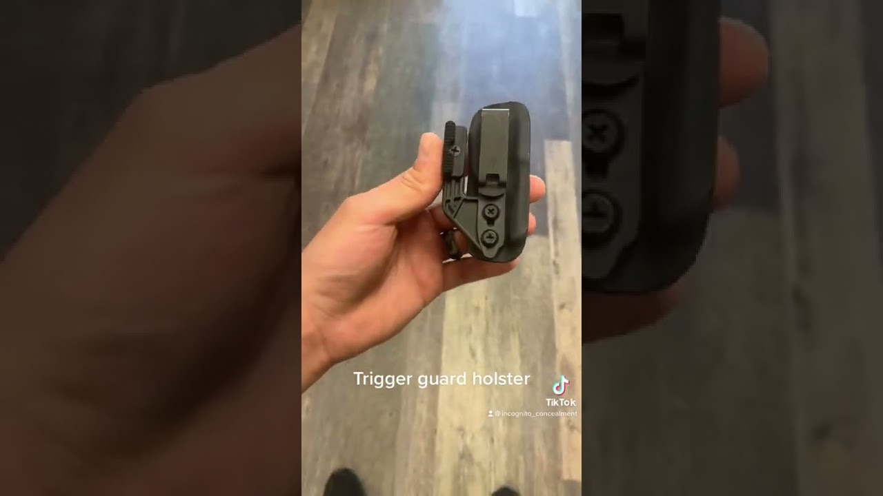 Here’s our minimalist IWB trigger guard Holster￼.