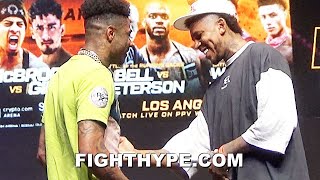 BLUEFACE & SWAGGY P FIRST FACE OFF; GUT CHECK EACH OTHER & TRADE WORDS ON "BATTLE FOR LA" SHOWDOWN