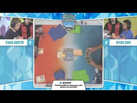 Pokemon TCG 2015 USA National Junior Final Evan Smith vs Ryan Chu