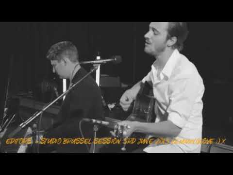 Editors - Acoustic Set at Studio Brussel 3rd June 2013 (audio)