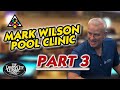 MARK WILSON POOL CLINIC: Part 3 (of 3) - Questions from the audience