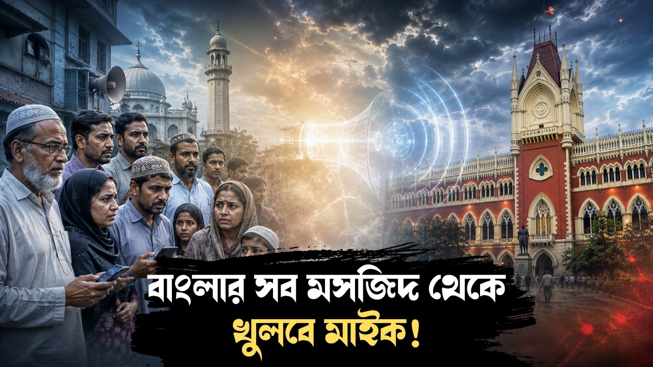 বাংলার সব মসজিদ থেকে খোলা হবে মাইক, ইঙ্গিত কলকাতা হাইকোর্টের! | Calcutta High Court On Loud Speakers